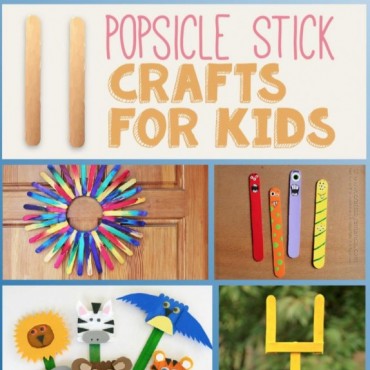 Popscile stick craft for kids