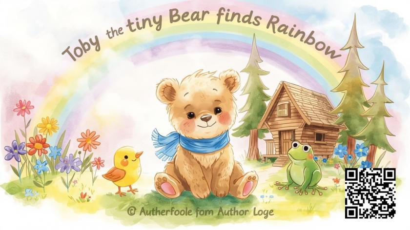 Toby The Tiny Bear Finds Rainbow