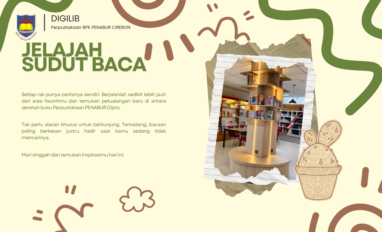 Menjelajahi Setiap Sudut Perpustakaan PENABUR Cipto