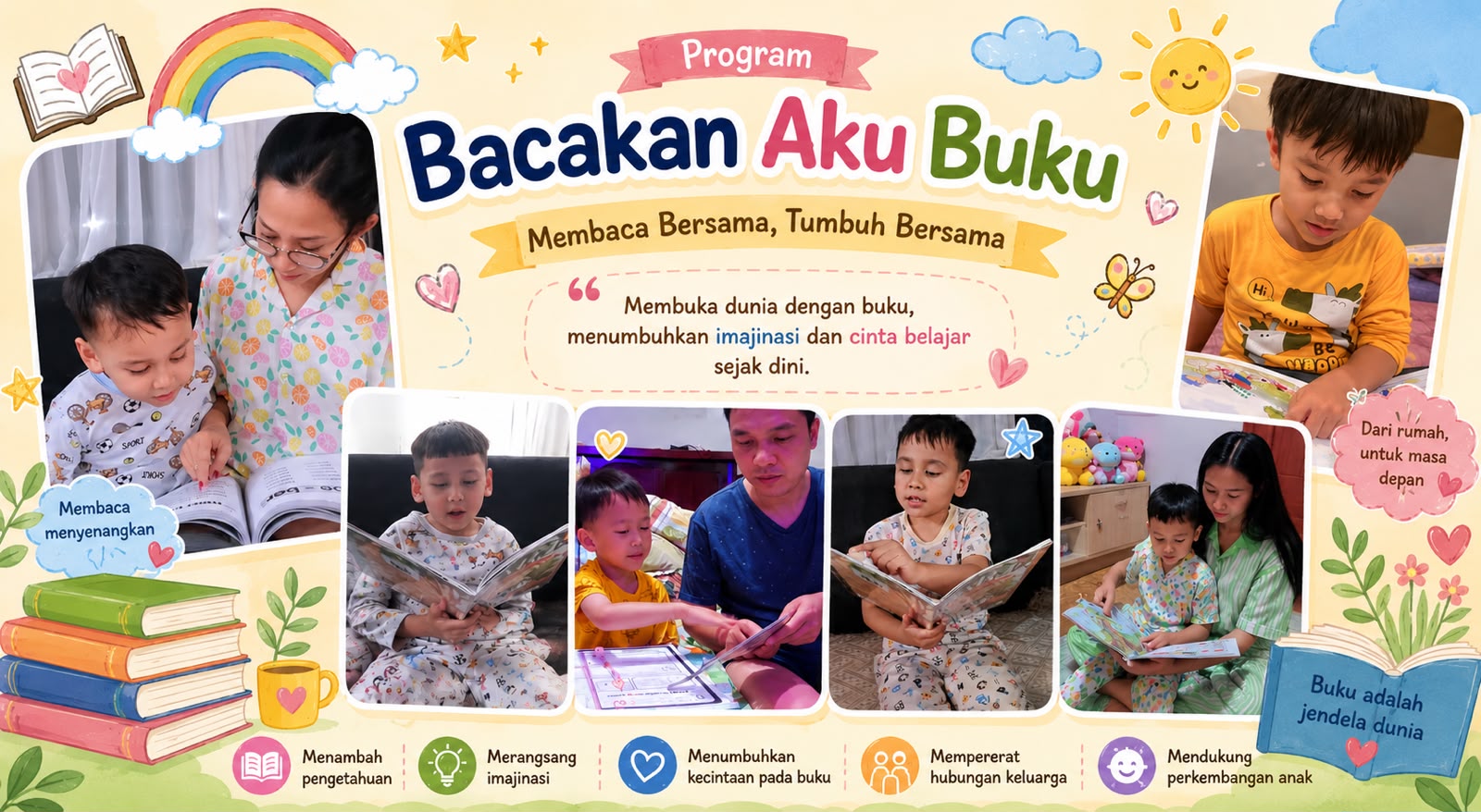 PROGRAM “BACAKAN AKU BUKU” TKK PENABUR CIREBON