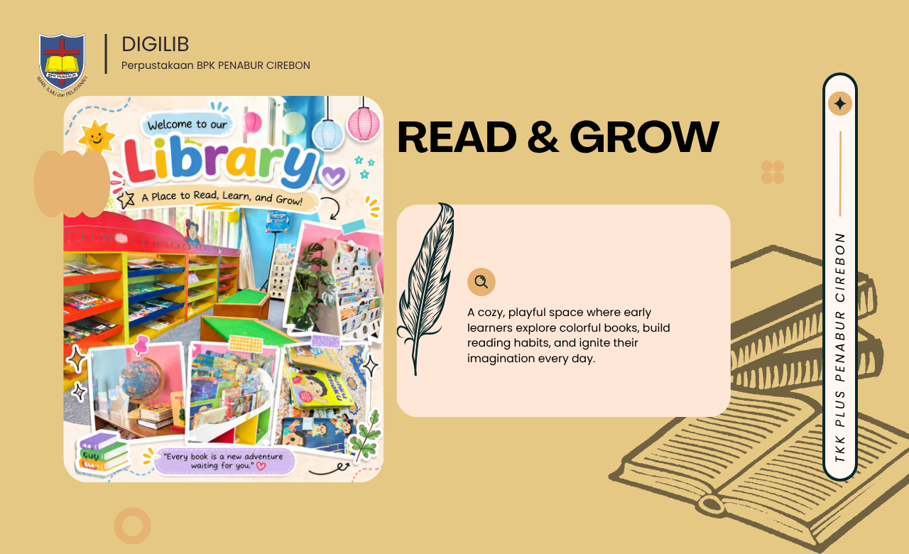 The TKK Plus PENABUR Cirebon Library: A Comfortable Space to Foster Children's Interest in Reading