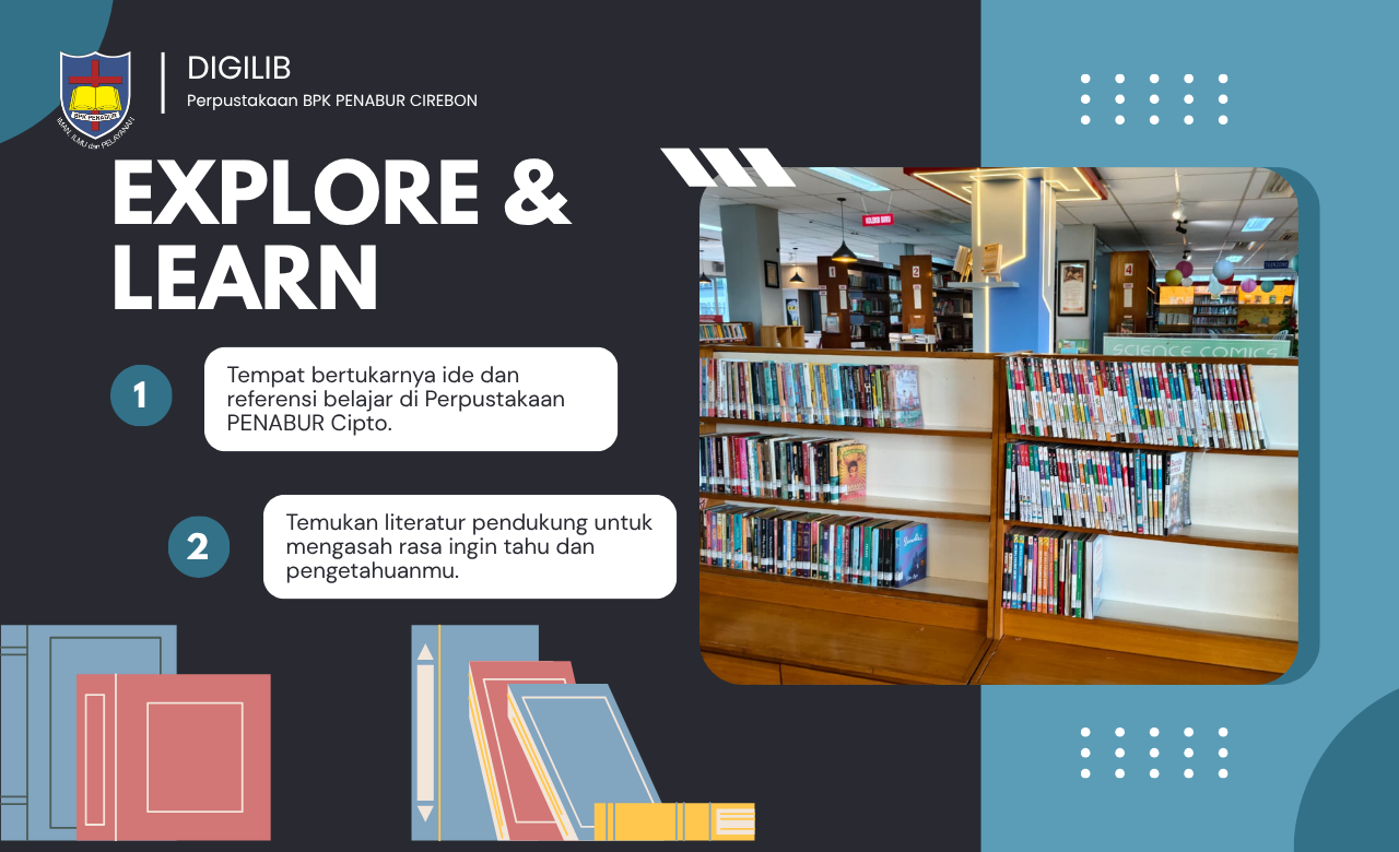 Dari Rak Buku ke Ruang Belajar: Menjelajahi Koleksi Perpustakaan PENABUR Cipto