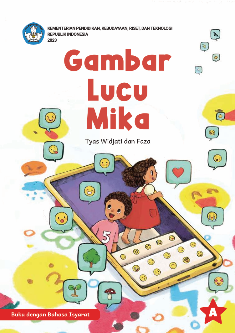 Gambar Lucu Mika (Edisi Buku dengan Bahasa Isyarat)